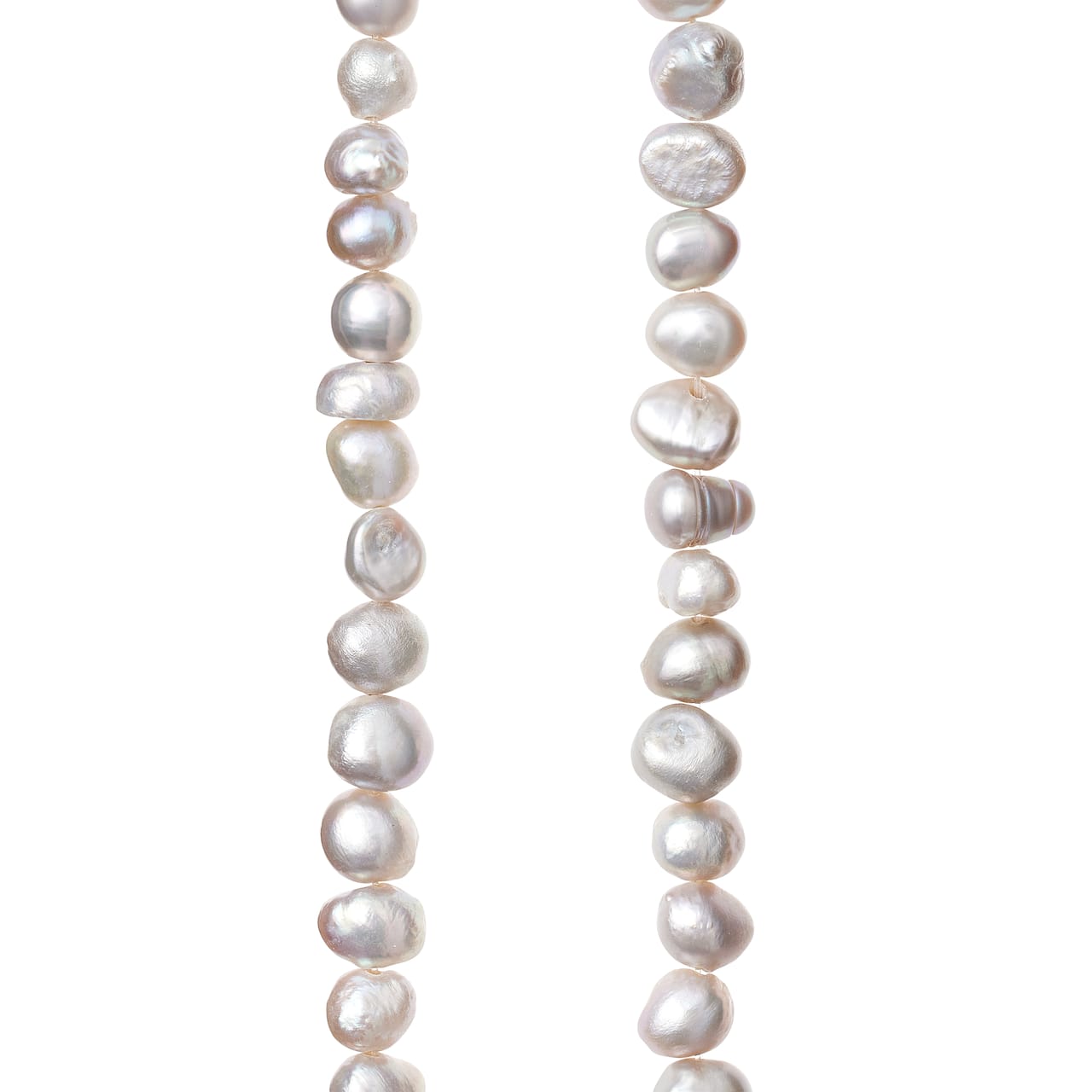 12 Pack: Light Gray Pearl Rondelle Seed Beads, 6mm by Bead Landing™